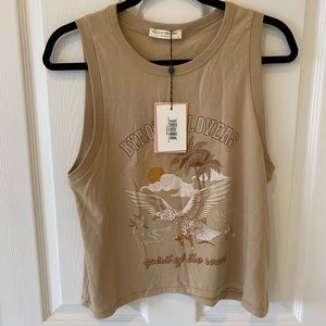 Byron is for Lovers - cropped tank 🤎